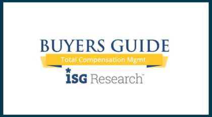 ISG Buyers Guide: Total Compensation Management